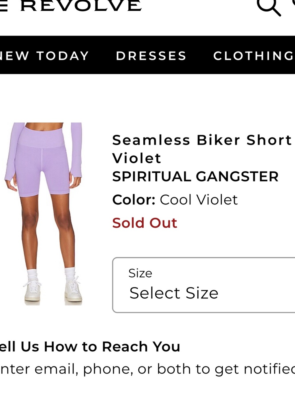 NWT Spiritual Gangster seamless biker shorts